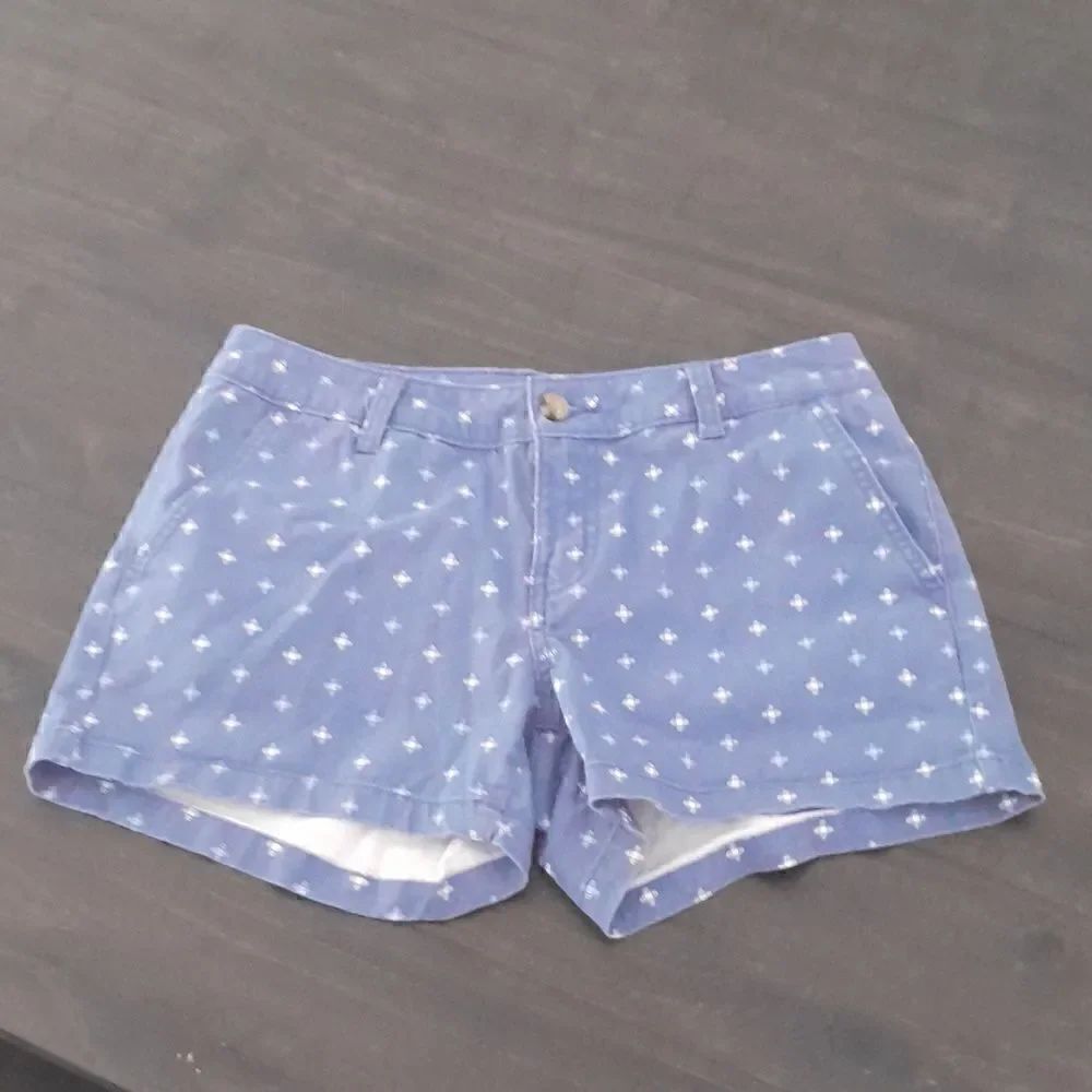 Anna mid-rise twill shorts 3.5 in inseam size 2